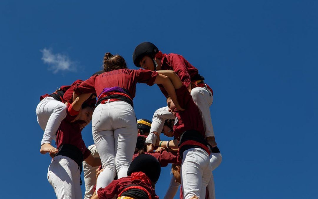 Mi columna vertebral se aplastó haciendo un Castellers