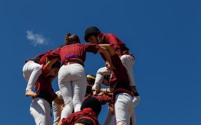 Mi columna vertebral se aplastó haciendo un Castellers